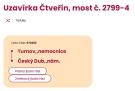 Úplní uzavírka silnice č. III/2799 ve Čtveřín, most č. 2799-4 1